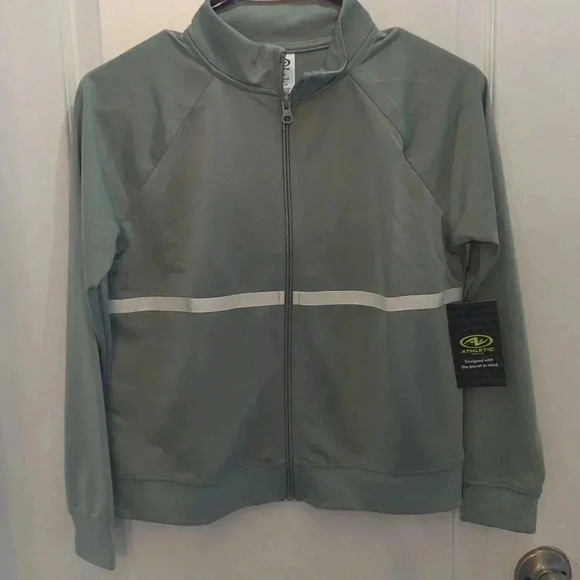 Athletic Works Girls Fleece Tracksuit 2-Piece - Picture 4 of 10